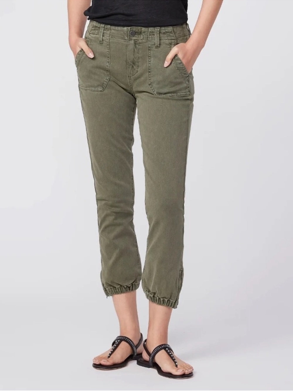 NWT Paige Utility Jogger Pants Green